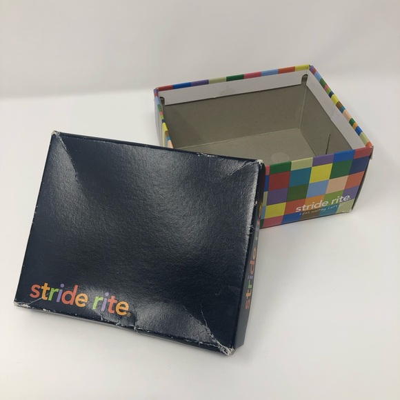 Stride Rite Baby Shoes Leather Derby Brown Cyclone Size 4XW - Picture 9 of 11